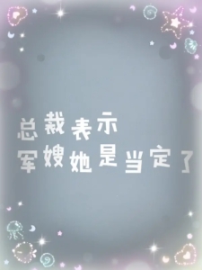 总裁表示军嫂她是当定了